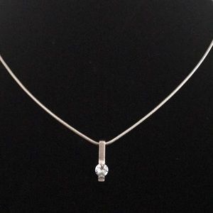 925 Sterling Silver Frederic Duclos Necklace